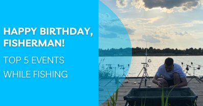 5 original ideas on how to congratulate a fisherman on his birthday in nature