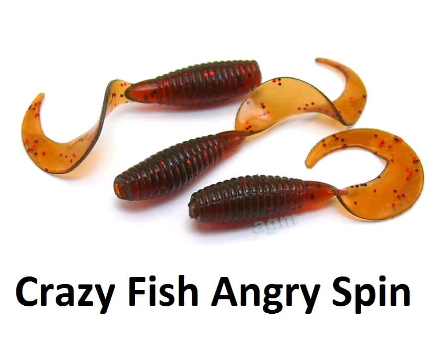 Crazy Fish Angry Spin для окуня