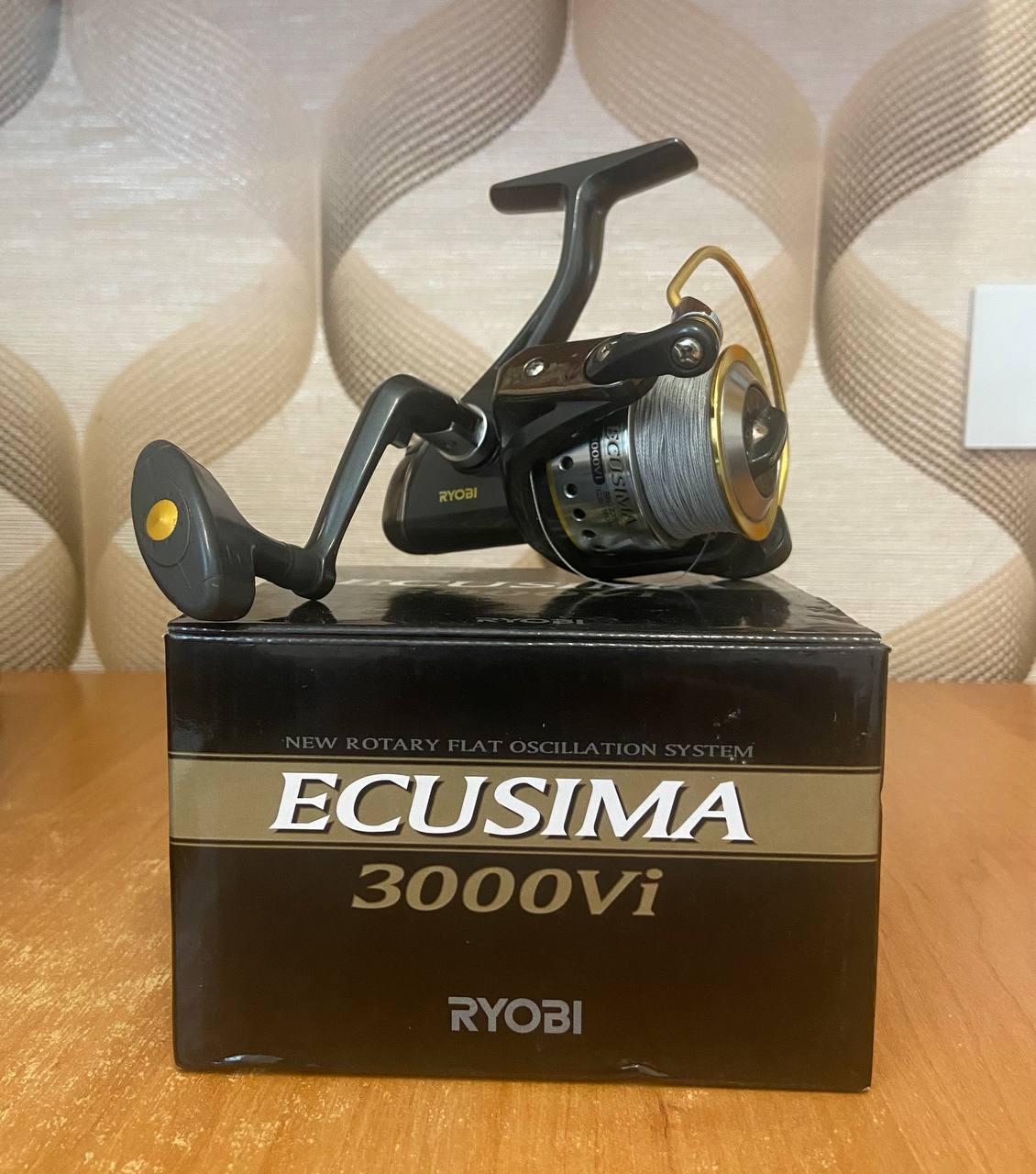 Котушка Ryobi ecusima 3000+шпуля нова, Зображення 1