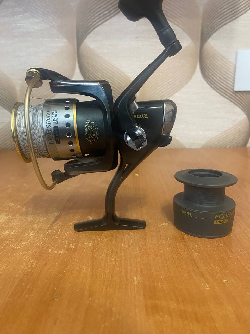 Котушка Ryobi ecusima 3000+шпуля нова, Зображення 4