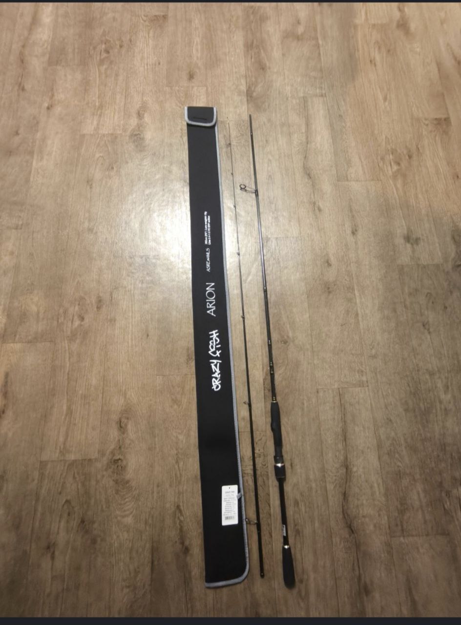 Спінінг Crazy Fish Arion ASRE862MLS (4-18g 260cm), Зображення 1