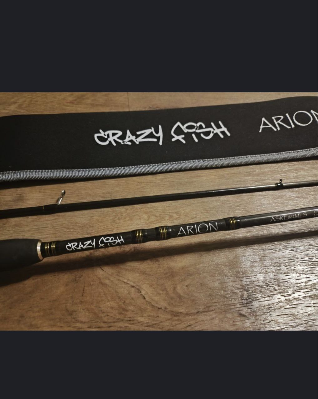 Спінінг Crazy Fish Arion ASRE862MLS (4-18g 260cm), Зображення 2