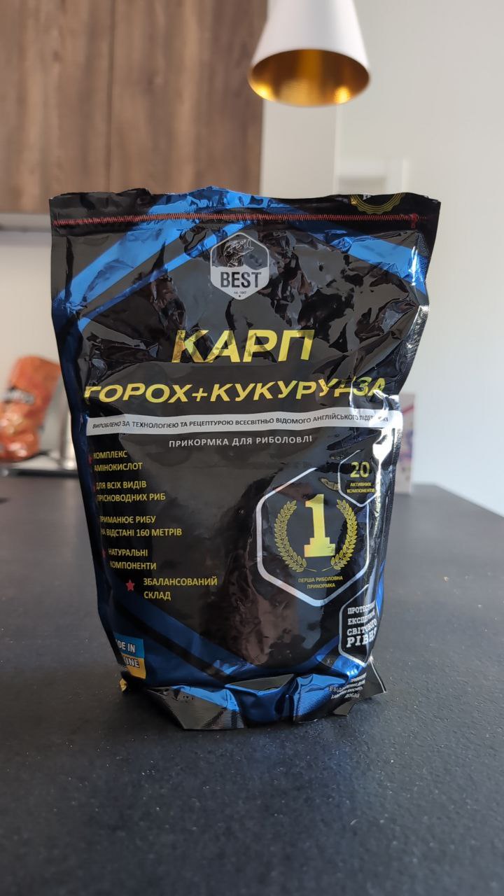 Прикормка Карп Горох+Кукурудза из Авроры, Зображення 1