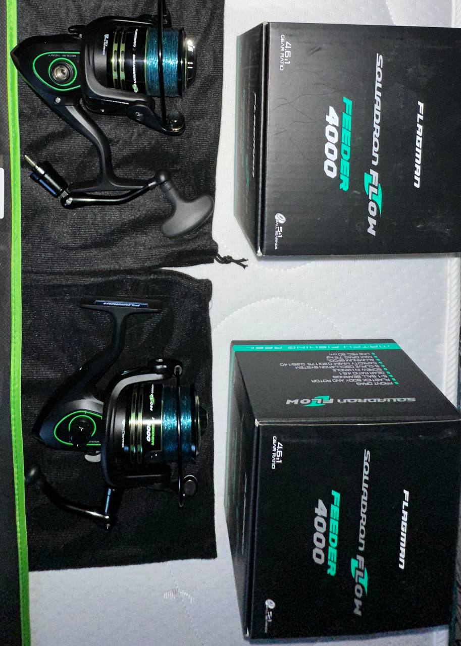 Фідерний комплект з двох палок та двох котушок + чохол селект під палки ( + додам подарунки 🎁), Зображення 1