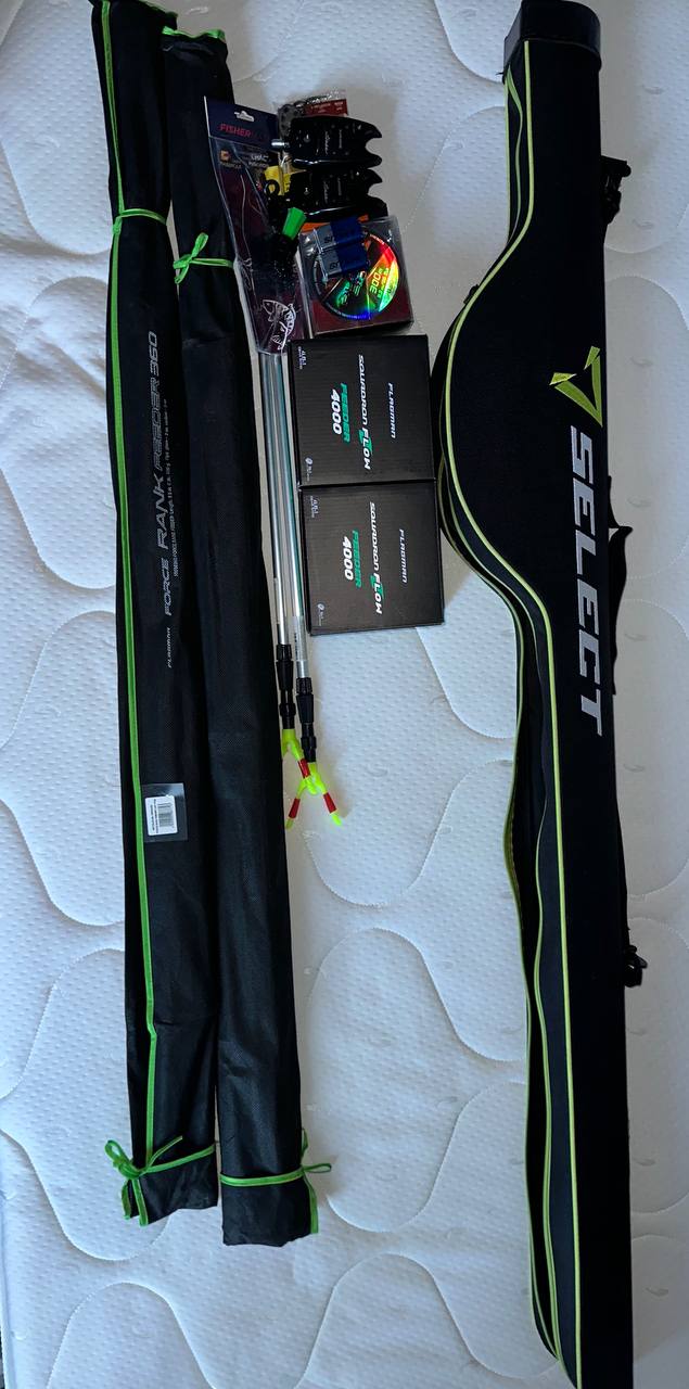 Фідерний комплект з двох палок та двох котушок + чохол селект під палки ( + додам подарунки 🎁), Зображення 3