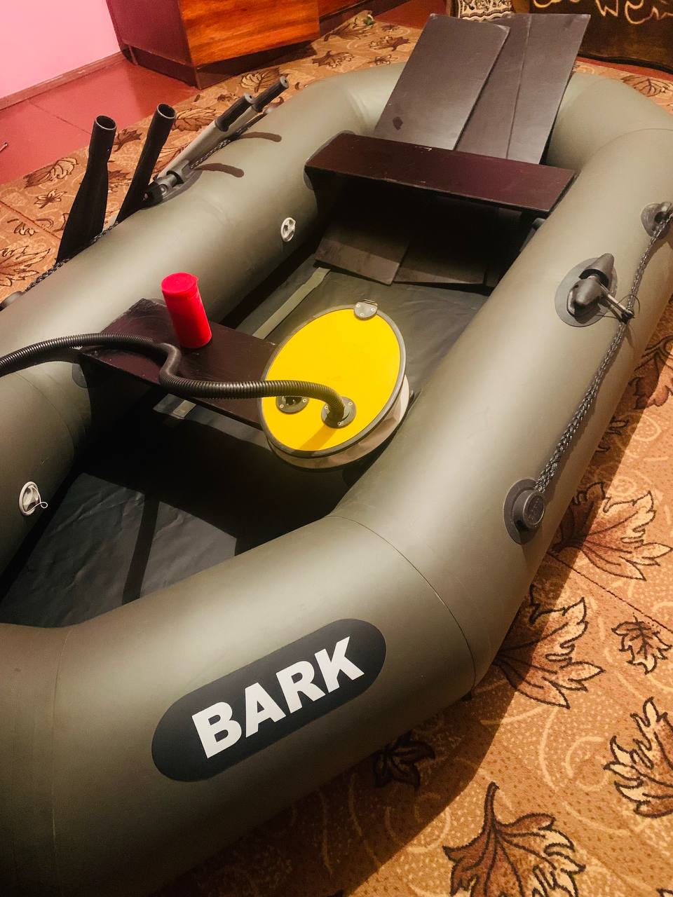 Продам човен надувний з твердим дном, Зображення 1