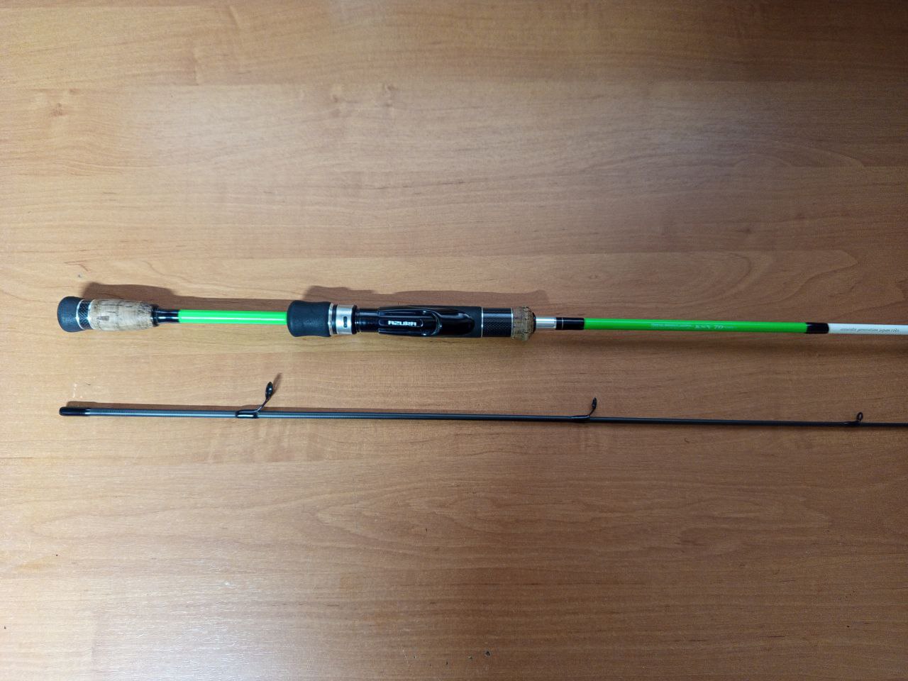 Спінінг Azura Kenshin KSN70 Power:L (Length:7'0"FT Lure Weight:0,5-8gr), Зображення 1