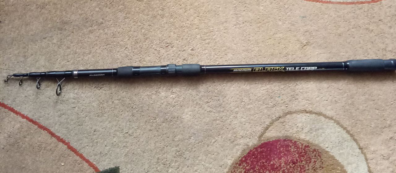 Карповое удилище Flagman Magnum Black Tele Carp NGM 3.6м 3.25lb, Зображення 1