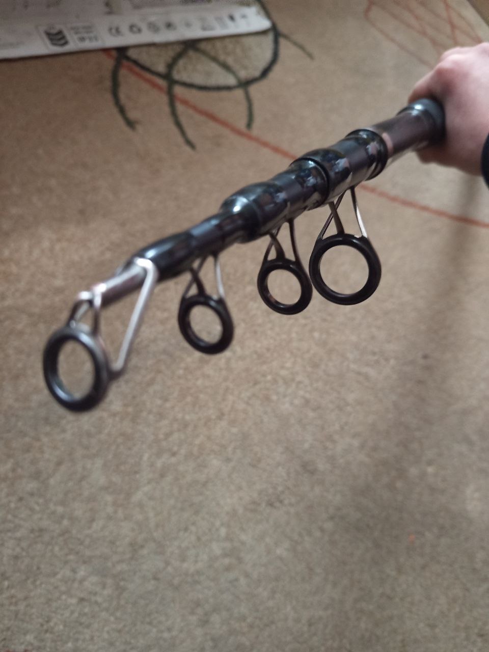 Карповое удилище Flagman Magnum Black Tele Carp NGM 3.6м 3.25lb, Зображення 2