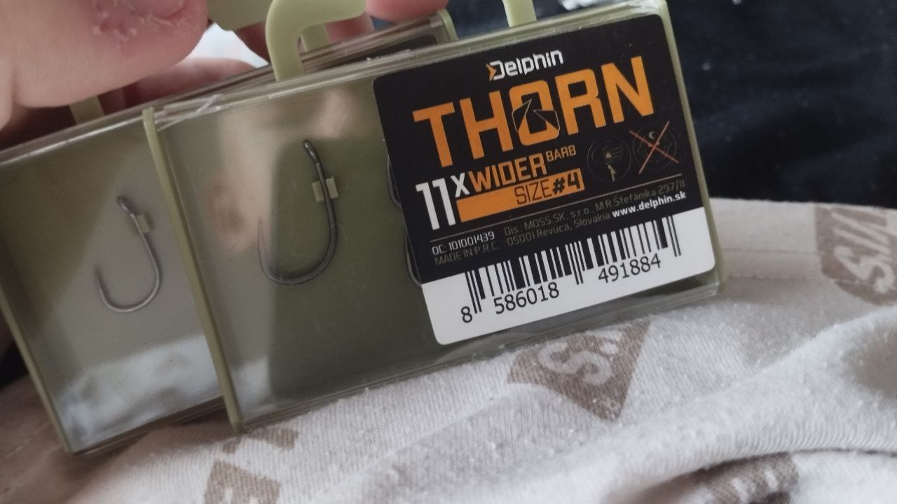 Гачки коропові Delphin №4, №6, Зображення 2