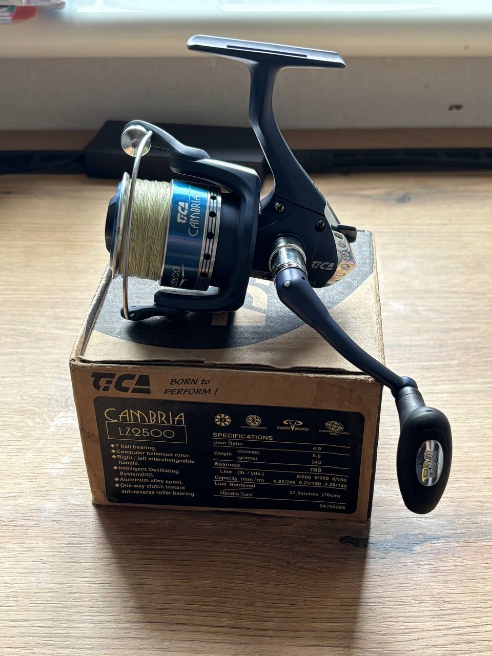 🎣 Продам котушку Tica Cambria LZ2500, Зображення 2