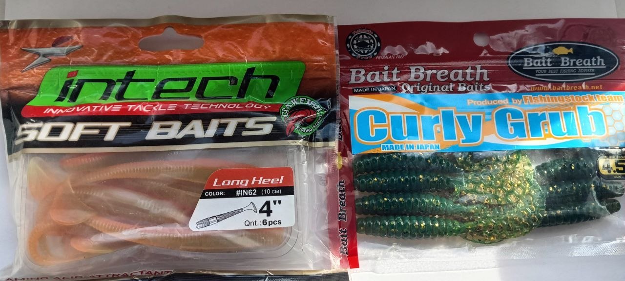 Шнур Intech та силіконові приманки Intech та Bait Breath, Зображення 2