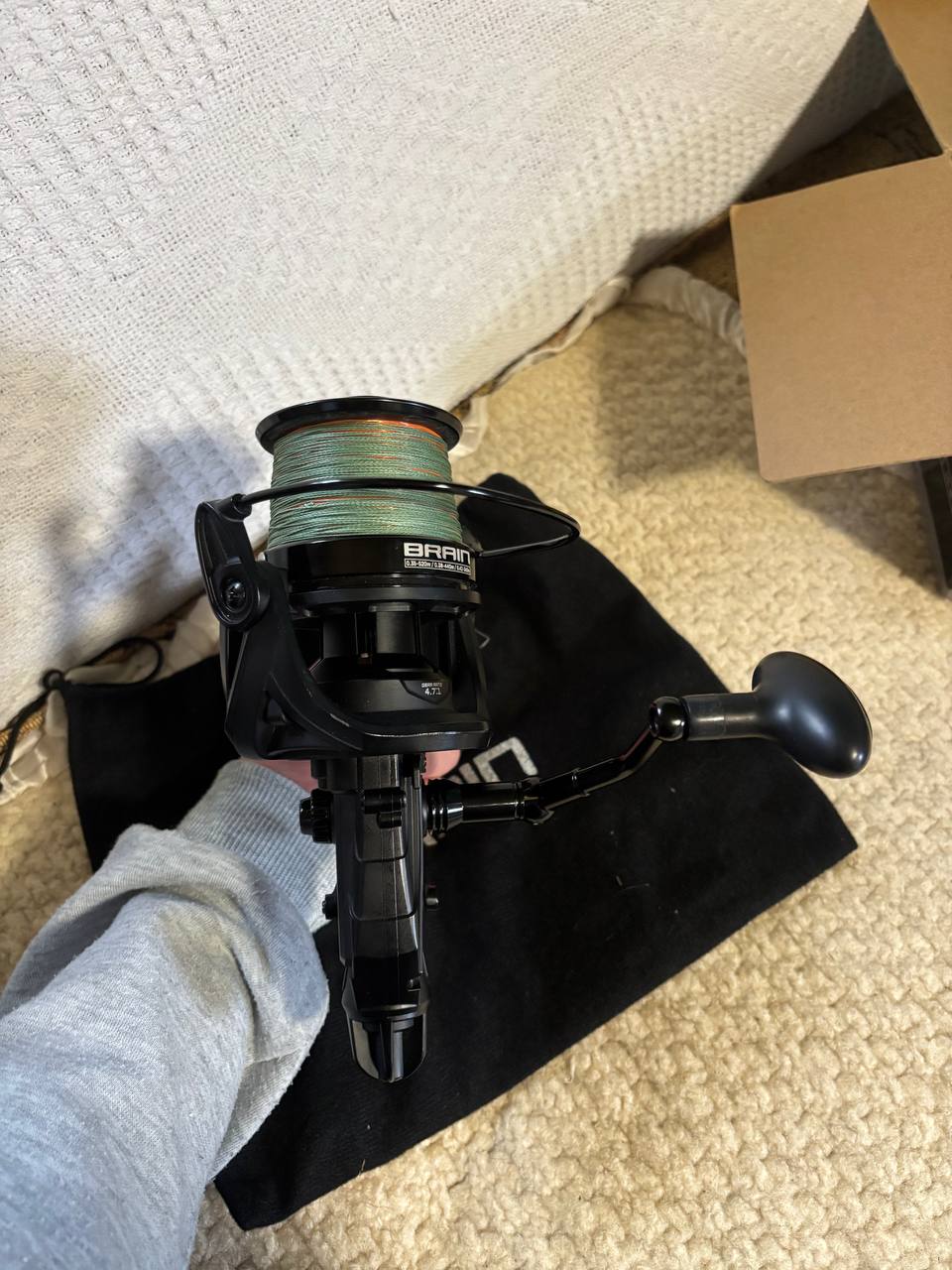 Котушка Brain 8000, стан 10/10, як нова, Зображення 2