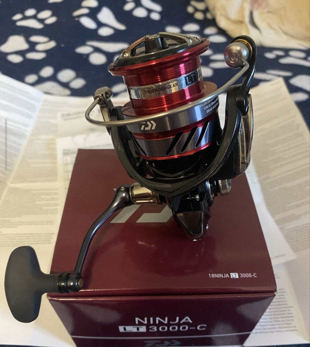Риболовна котушка Daiwa Ninja 3000-C, Зображення 1
