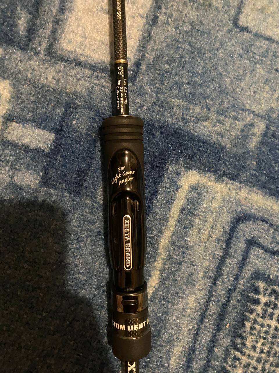 Спінінг Xesta Black Star 2nd Generation S69 Technical Friction, Зображення 3