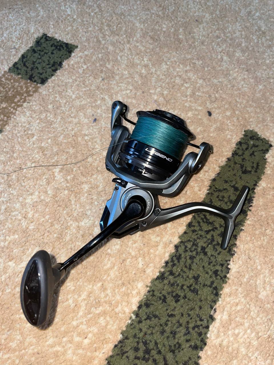 Катушка Flagman Legend Feeder 5500 FD + шнур (повний комплект), Зображення 2