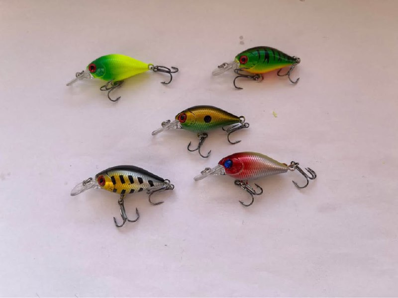 Набір з 5 воблерів та коробки, Зображення 3