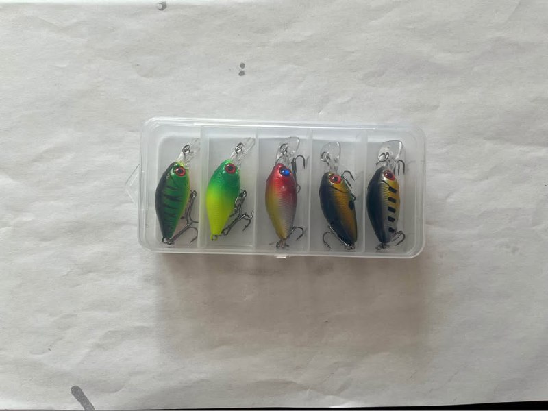 Набір з 5 воблерів та коробки, Зображення 2