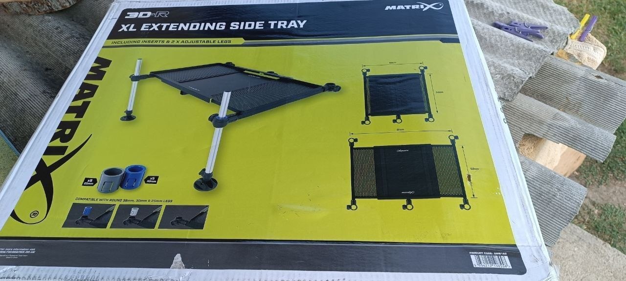 Продам стіл Matrix 3D XL Extendable Side Tray, Зображення 1
