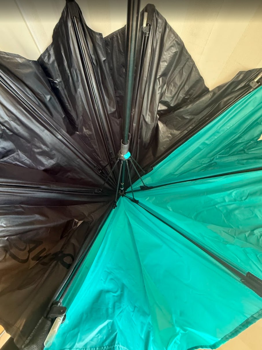 Рибальська парасолька для риболовлі Drennan Umbrella 50″, 125 см (нова, з тримачем), Зображення 5
