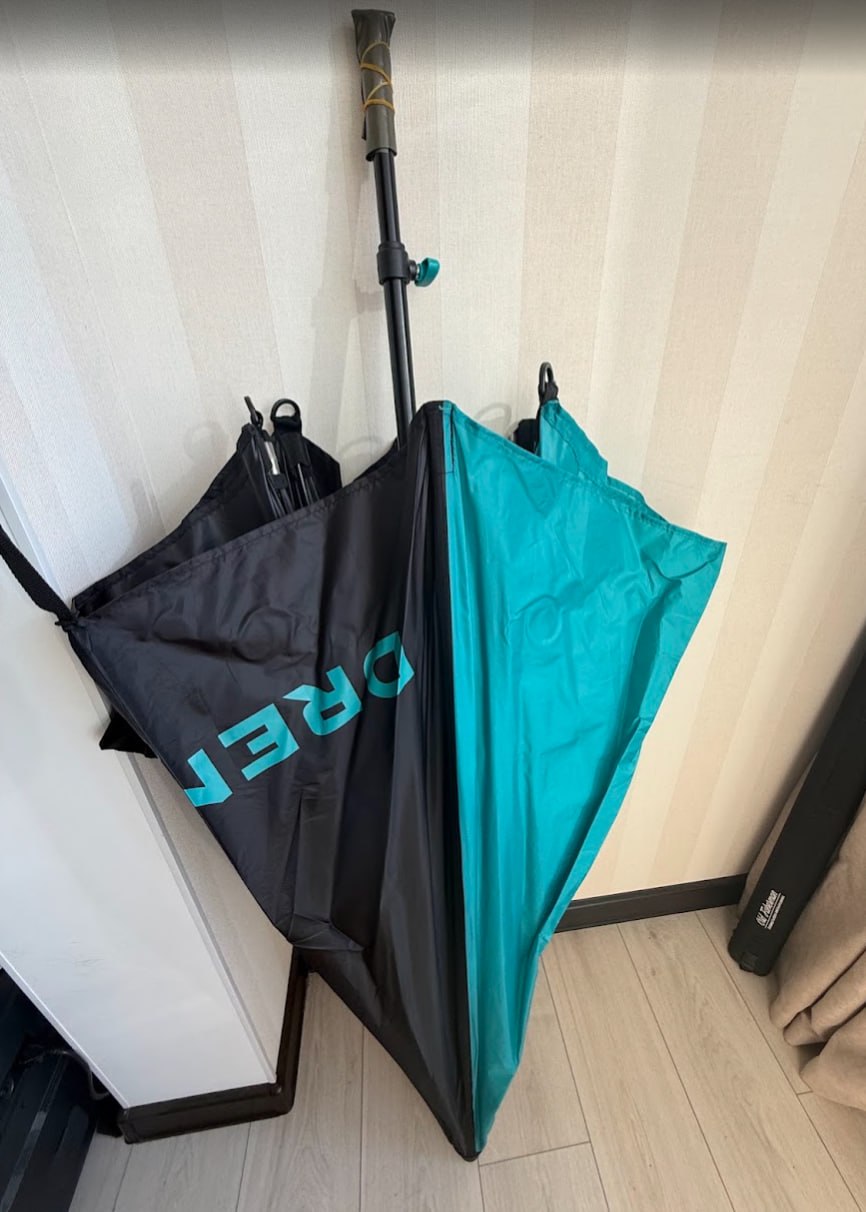 Рибальська парасолька для риболовлі Drennan Umbrella 50″, 125 см (нова, з тримачем), Зображення 1
