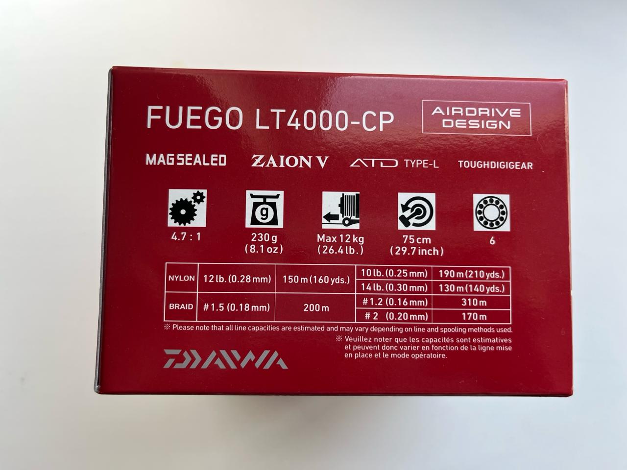 Daiwa 23 Fuego LT 4000-CP, Зображення 1