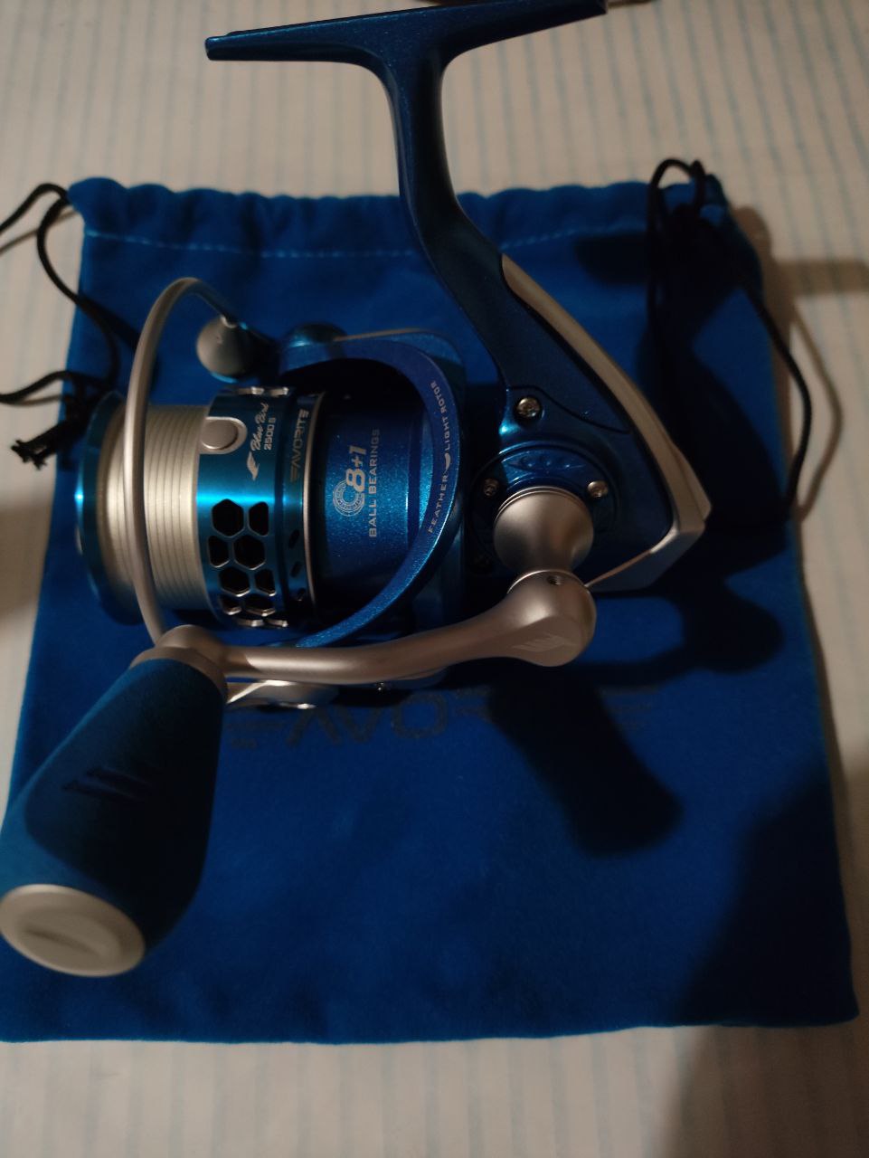 Котушка фаворит блю берд 2500 s 8 +1 підшипників, Зображення 1