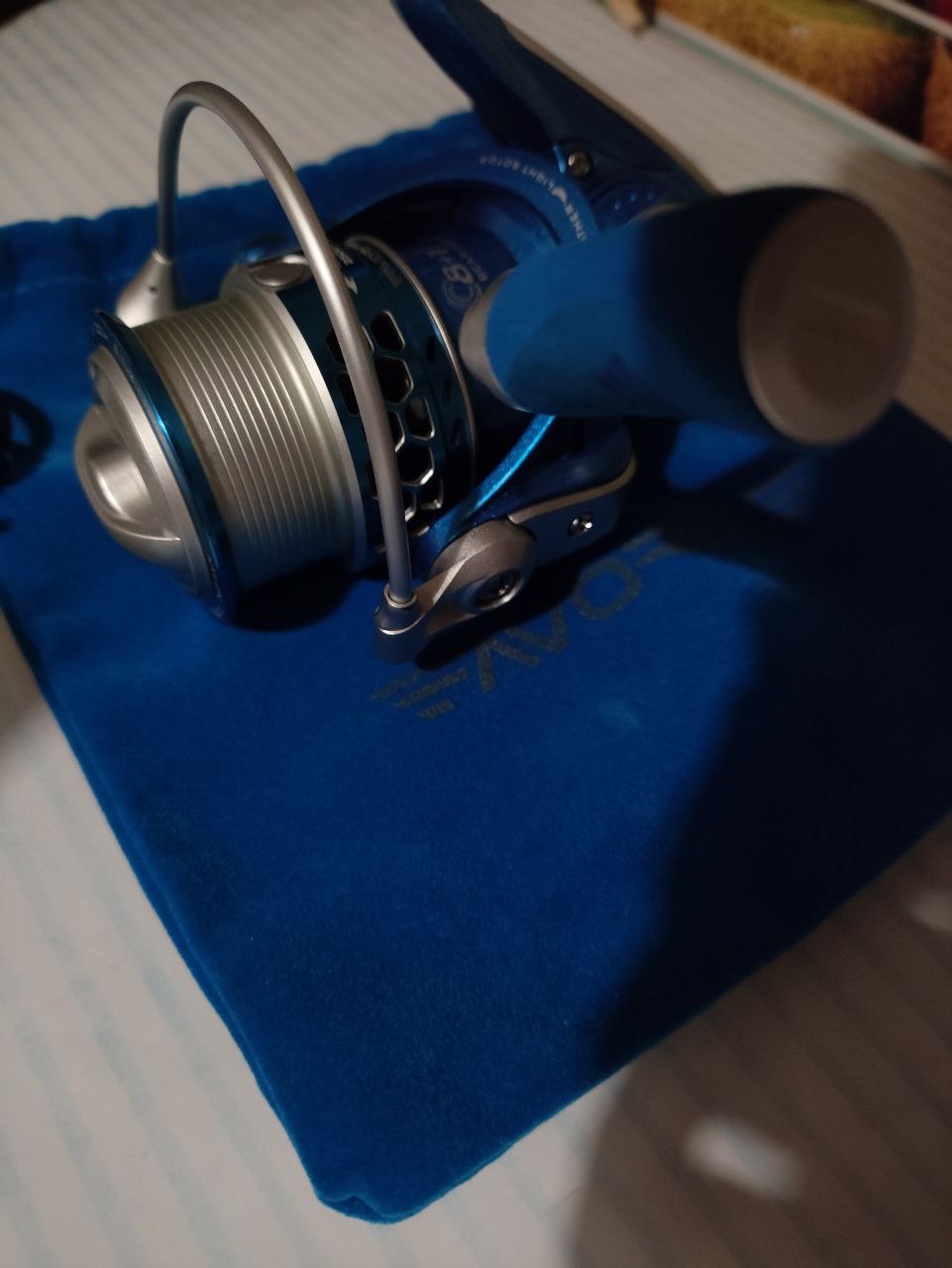 Котушка фаворит блю берд 2500 s 8 +1 підшипників, Зображення 2