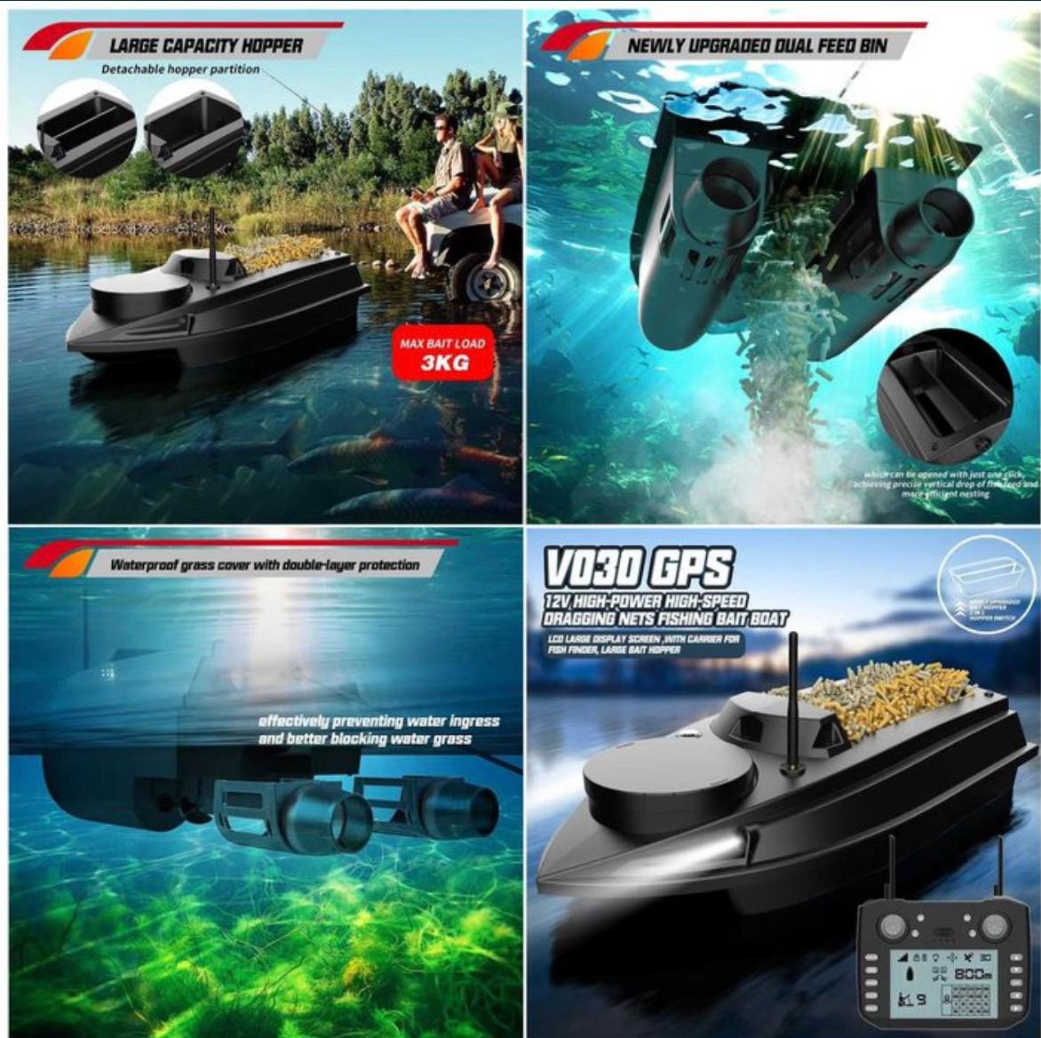 Прикормочний кораблик, Зображення 2