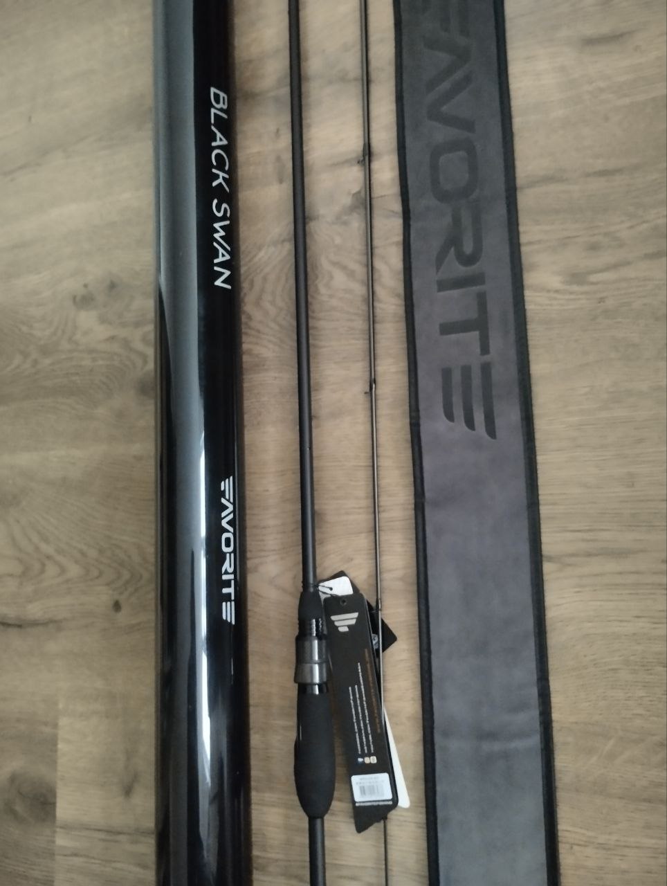 Спінінг Favorite black swan тест2-12довжина2,54 м., Зображення 1