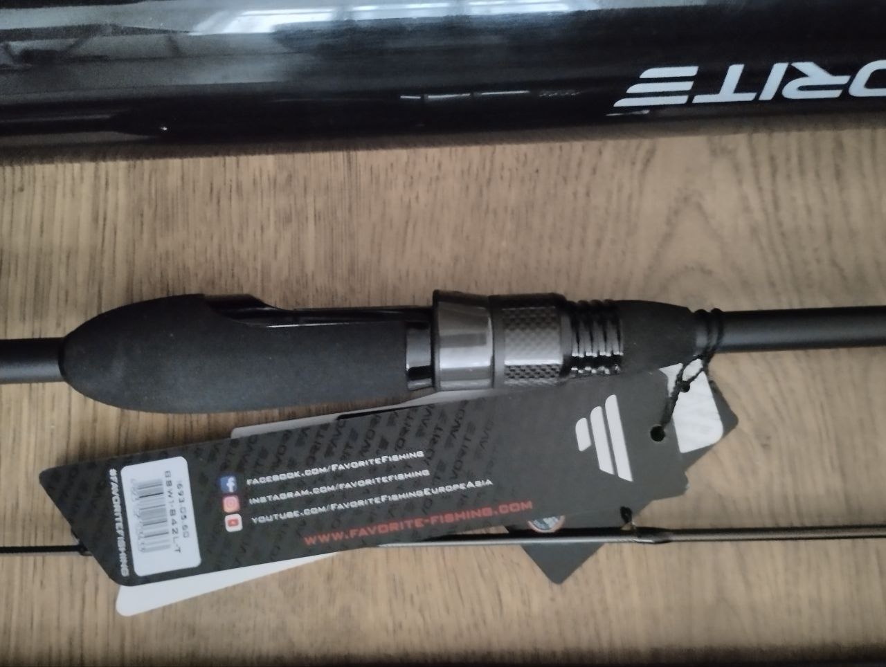 Спінінг Favorite black swan тест2-12довжина2,54 м., Зображення 3