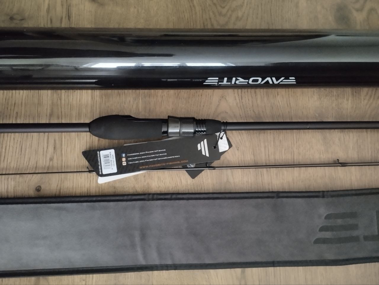 Спінінг Favorite black swan тест2-12довжина2,54 м., Зображення 5