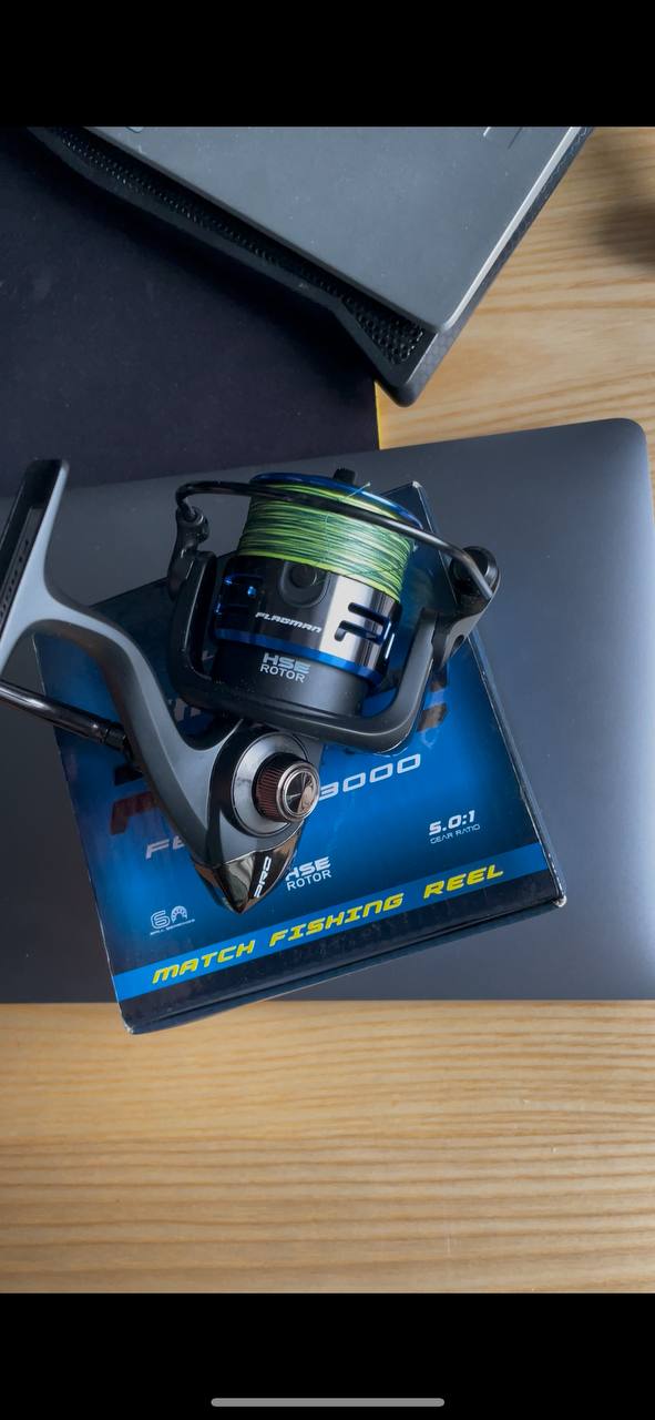 Продаю котушку Flagman Sherman Pro 3000 (б/у), Зображення 1