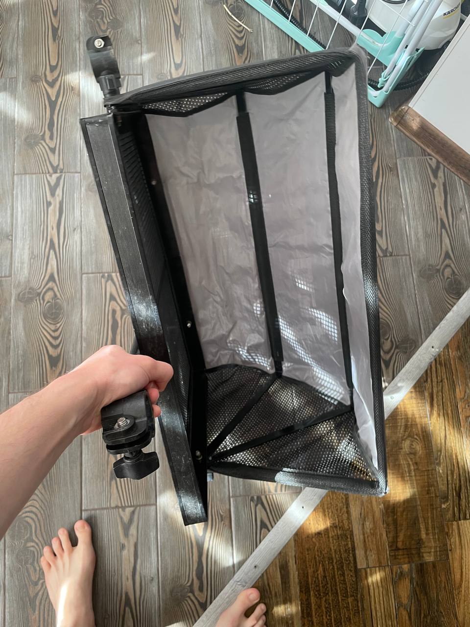 Стіл для платформи/крісла 36мм+перехідники. Flagman Competition 39x49 см, Зображення 3