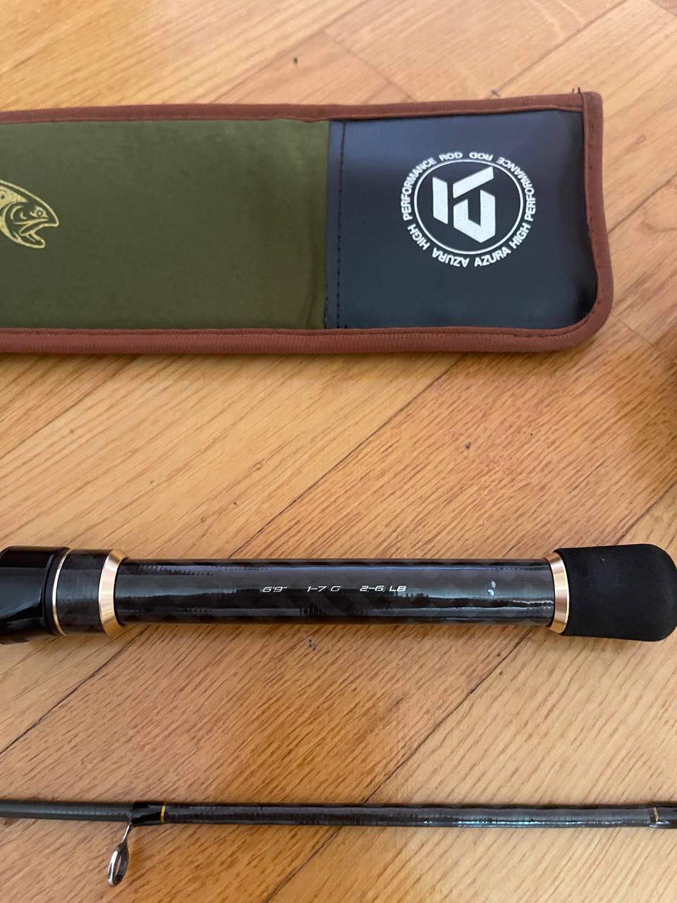 Спінінг Азура олівія 1-7 г і катушка стінгер 2500, Зображення 2