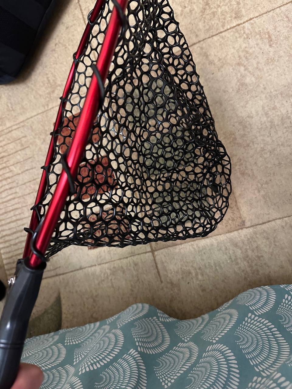 Новий підсак риболовний sea pro,алюмінієвий, прорезинений, з гумовою сіткою, Зображення 2