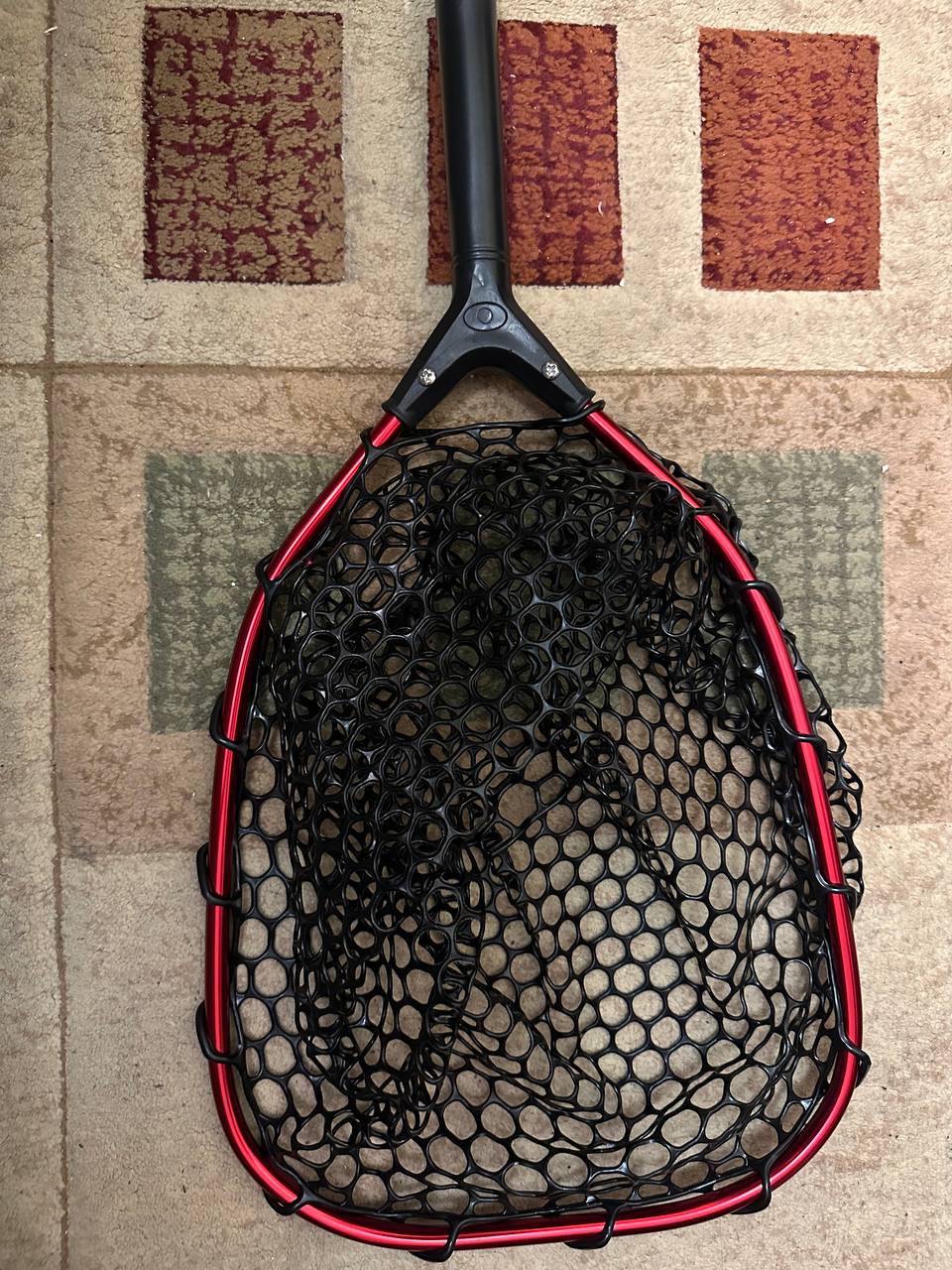 Новий підсак риболовний sea pro,алюмінієвий, прорезинений, з гумовою сіткою, Зображення 3