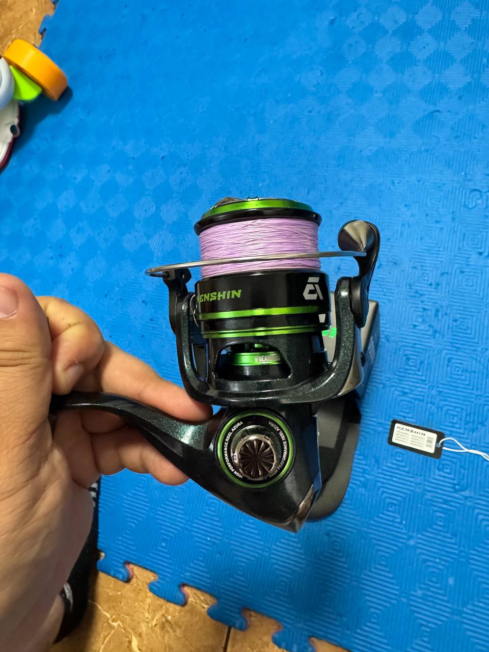 Катушка Azura Kenshin 4000s +спінінг Azura '20Kenshin 8'1"М 2.46м 6-24г, Зображення 3