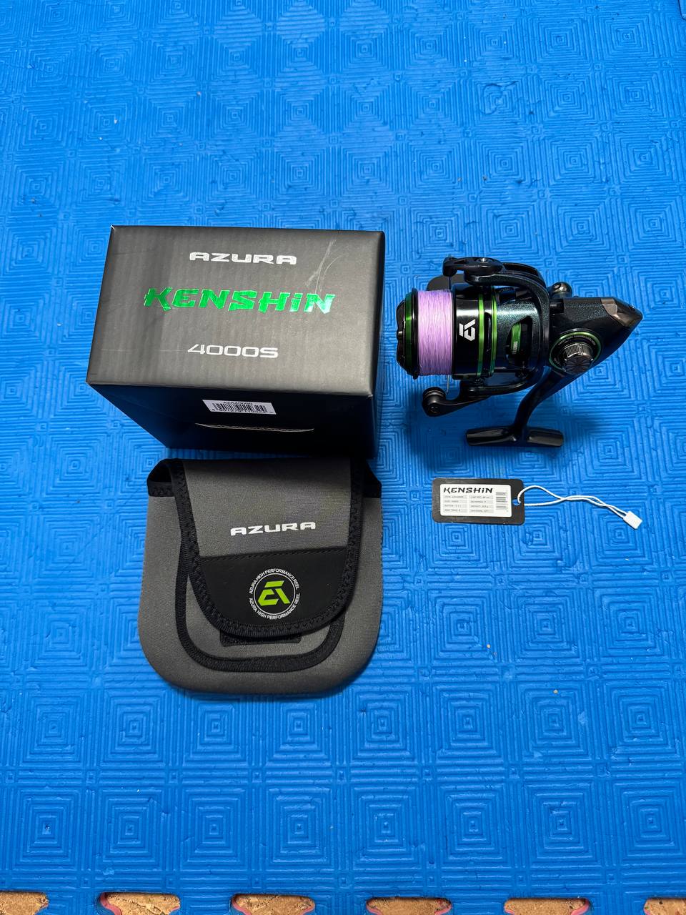 Катушка Azura Kenshin 4000s +спінінг Azura '20Kenshin 8'1"М 2.46м 6-24г, Зображення 5