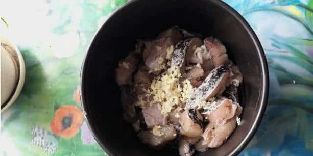 Add the garlic