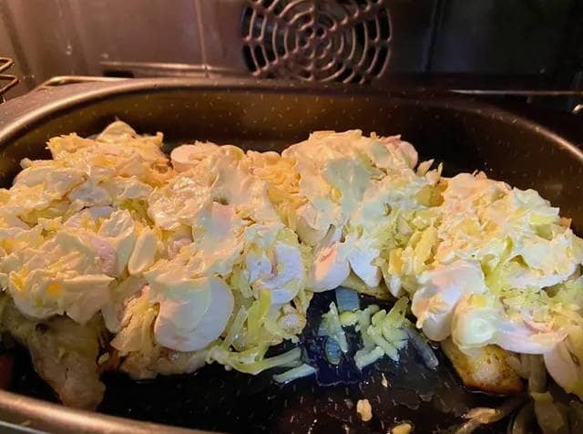 Place in the oven