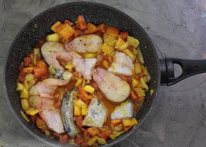 Braise the fish