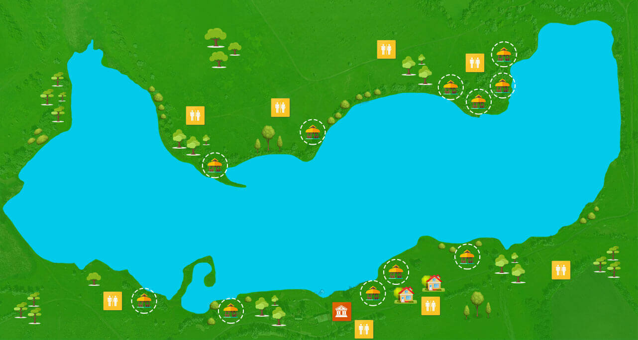 Карта водойми "Орлеан"