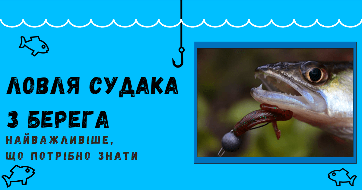 Ловля судака з берега восени | ФішХаб