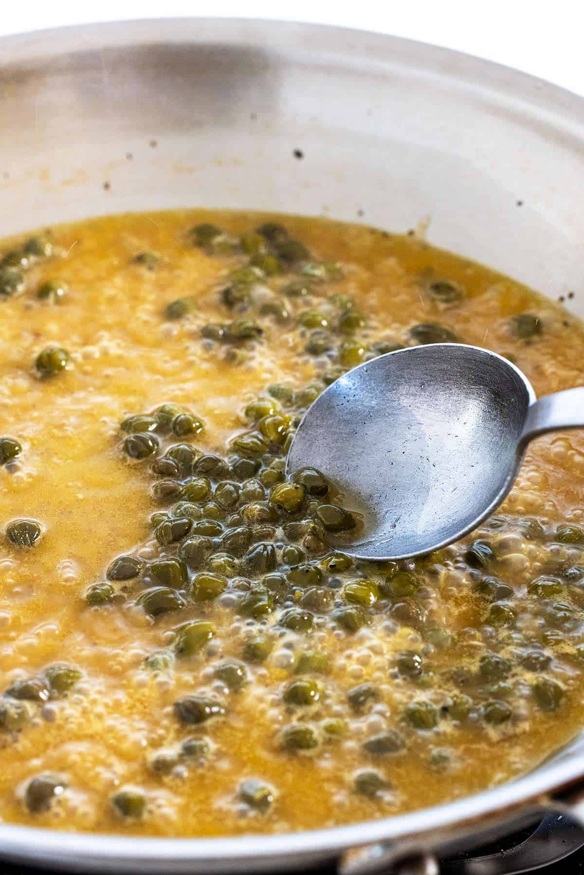 Preparar la salsa piccata