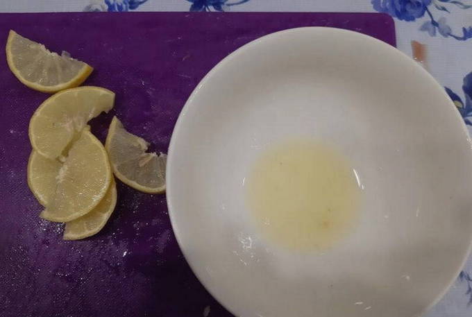 Preparamos el limón