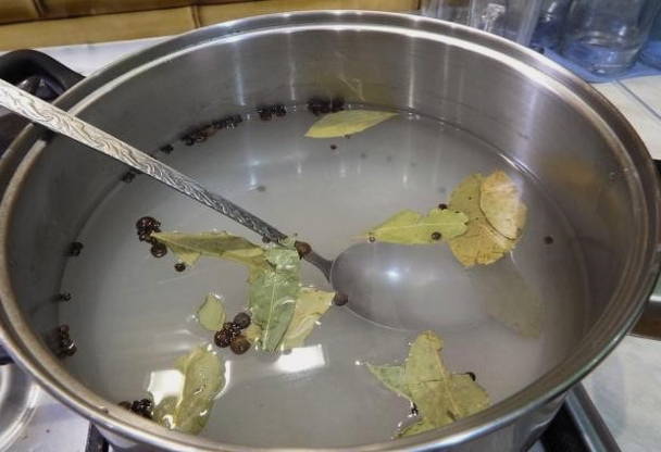 Die Lake aufkochen
