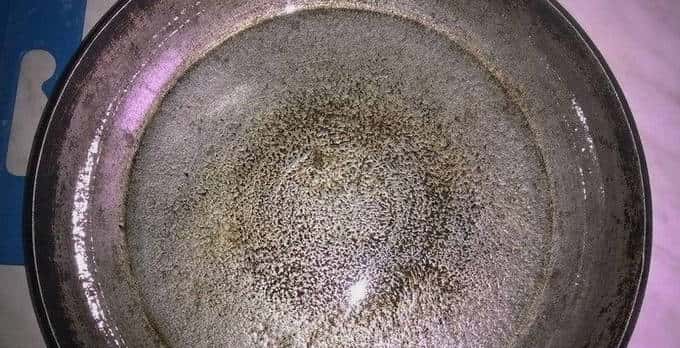 Grease the pan
