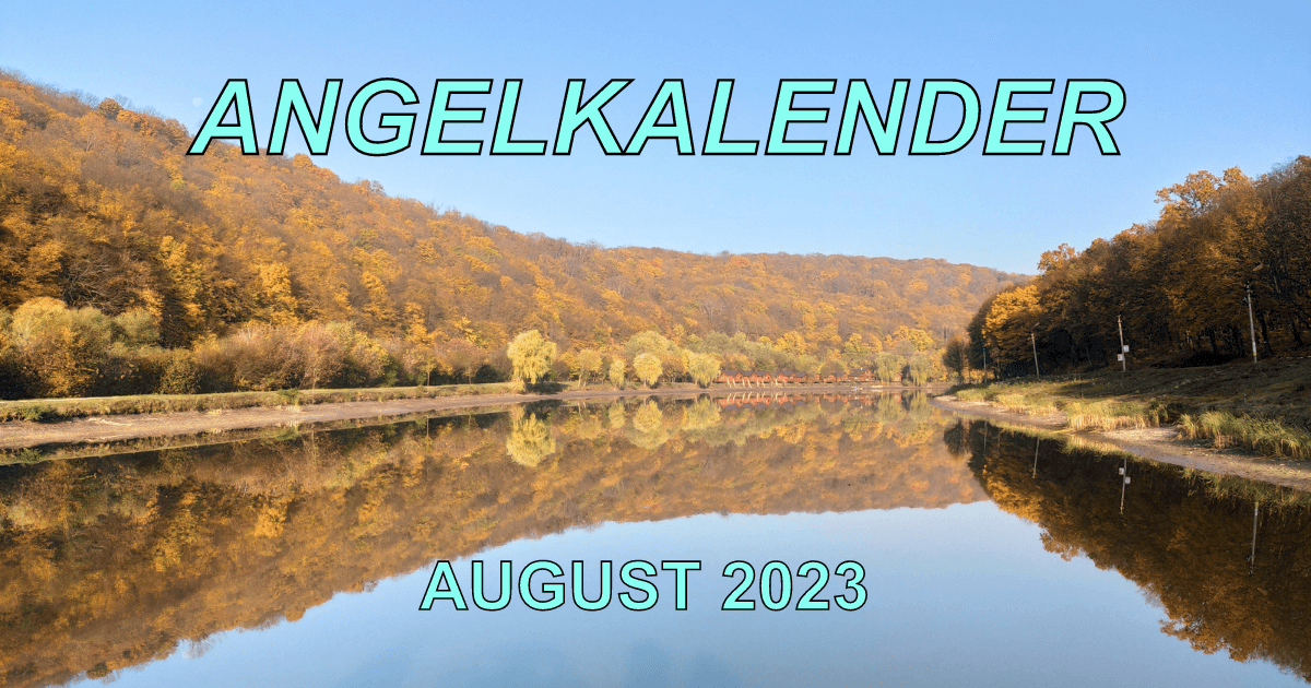 Fischerkalender für August 2023