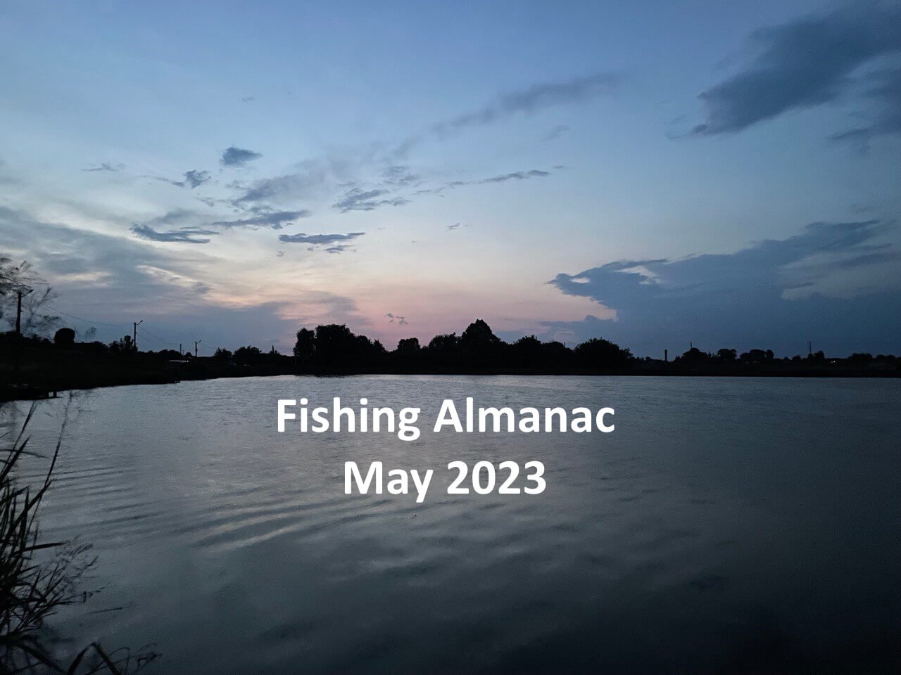 Fishing almanac May 2023 FisHub